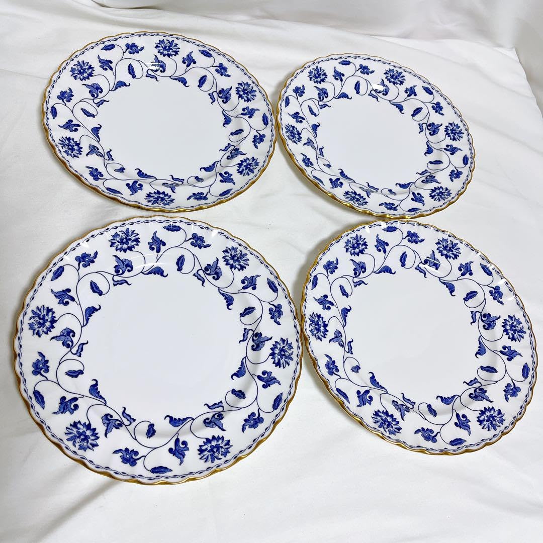 スポード、Spode，blue colonel，八角形の皿、3枚