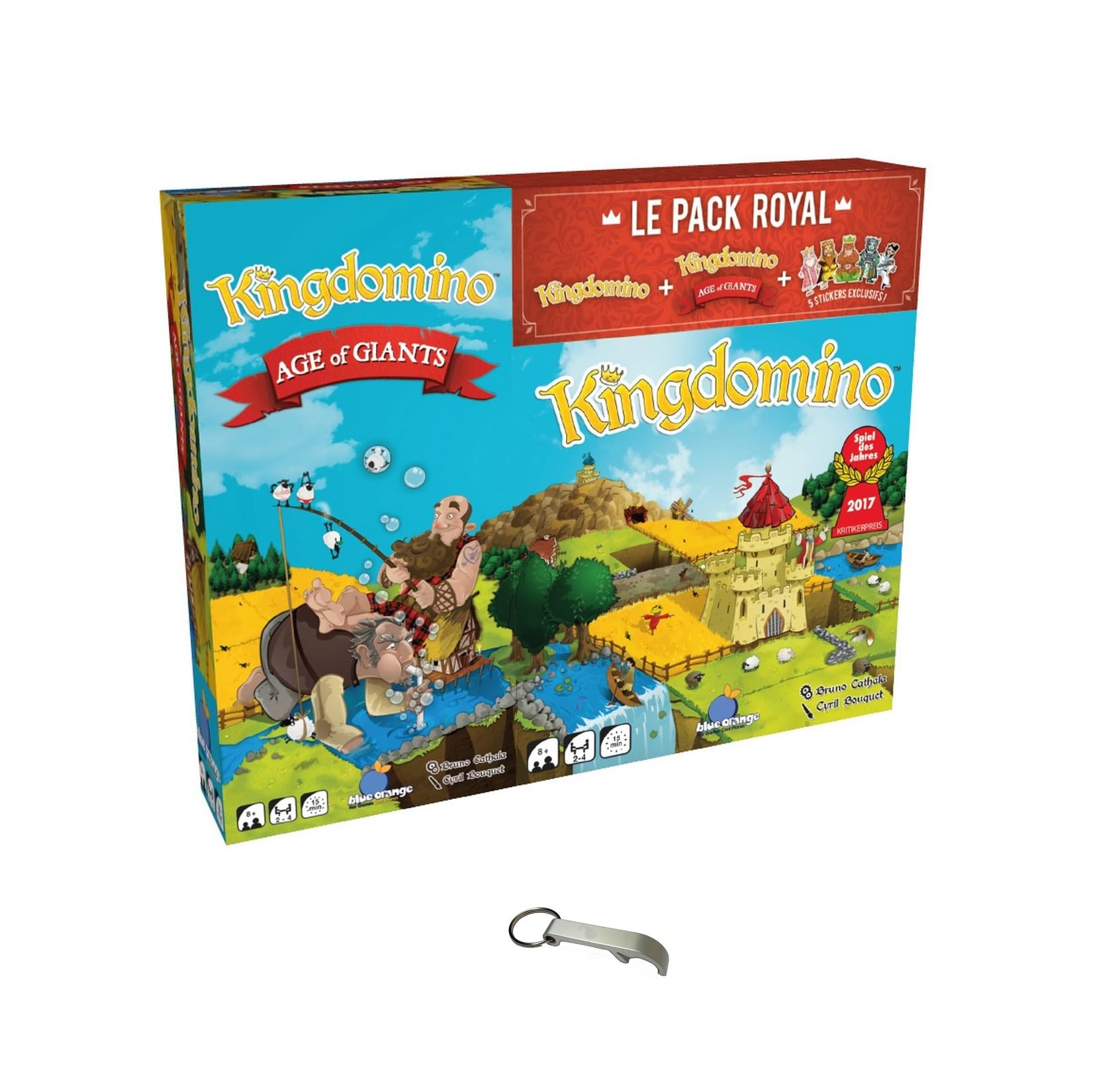 Lot Kingdomino Pack Royal + 1 Decap Blumie (Pack Royal)