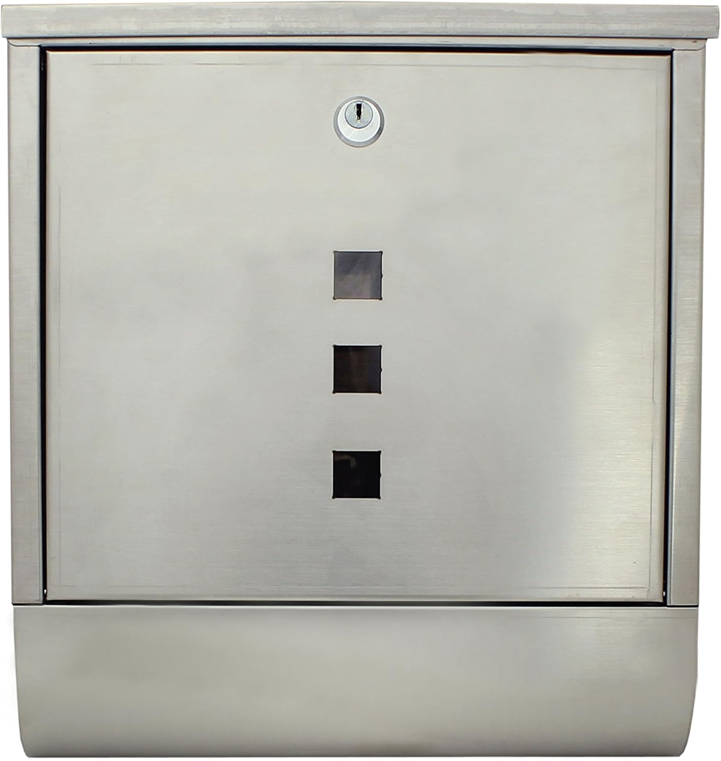 ALEKO USMB-03 Wall Mounted Mail Box with Retrieval Door 2 Keys and Newspaper Compartment