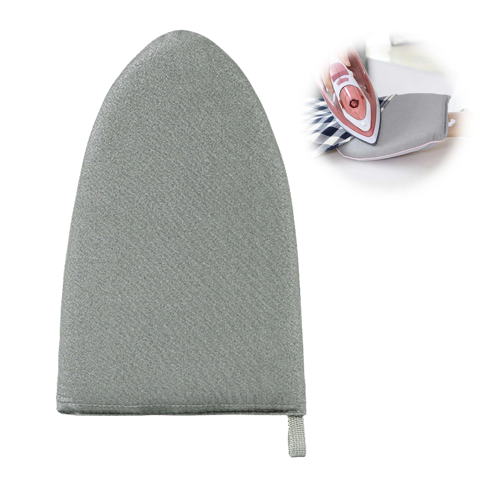 1Pcs Garment Steamer Ironing Gloves,Heat Resistant Garment Steamer Mitt with Finger Loop,Waterproof Anti Steam Mitt Travel Glove Ironing Board Ironing Accessories for Clothes