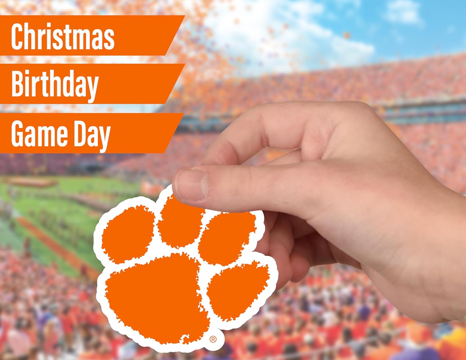 Clemson Tigers Stickers for Gift, Car, Water Bottle, Laptop, and Phone for Football Fans and University Graduates (Clemson Tigers) - Image 5