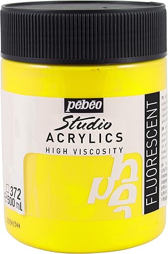 Vista 11 de Pebeo Studio Acrílicos de Alta Viscosidad, Acrílico Fino, 250 ml - Azul Turquesa