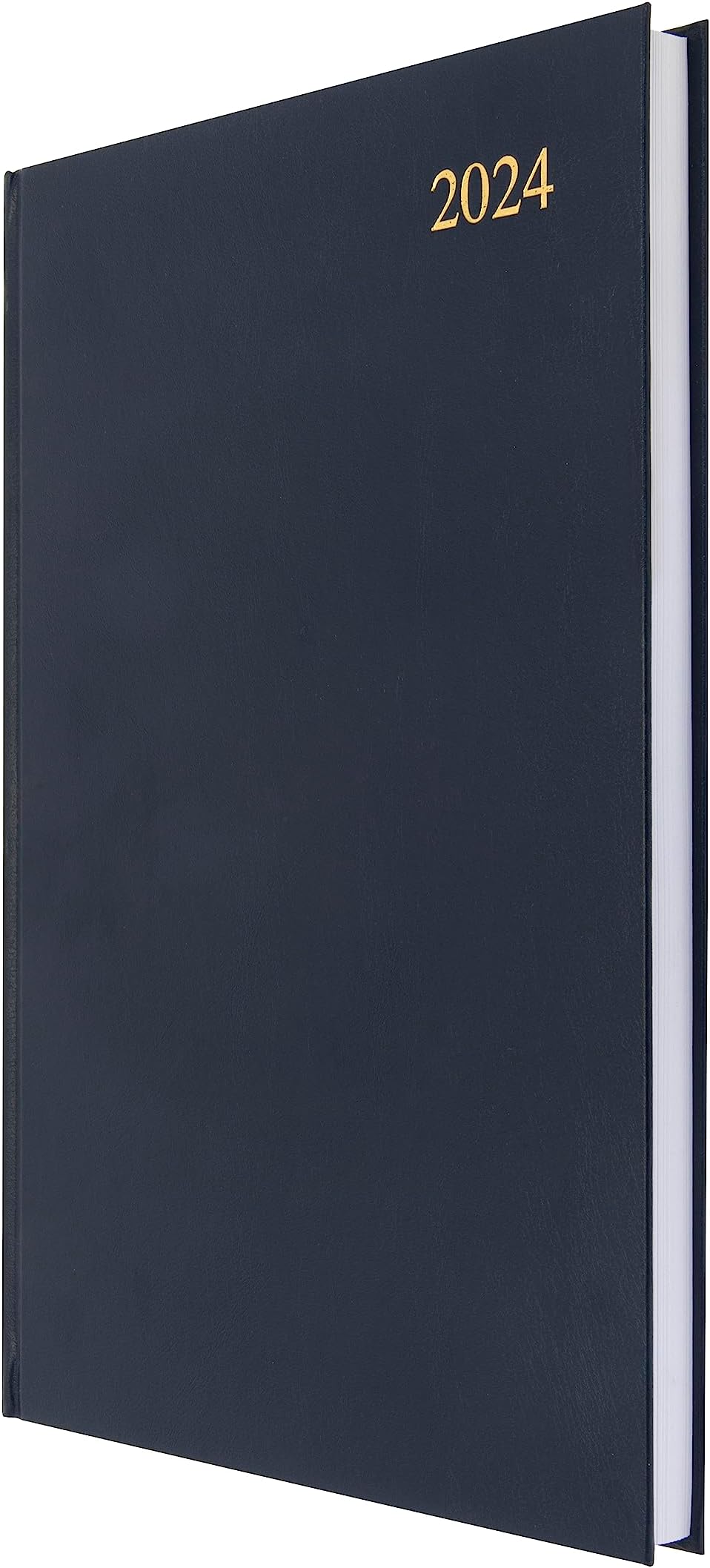 Collins Essential A4 Diary 2024 Daily Planner - 2024 Page A Day Diary, Journal & 2024 Planner - Business, Office, Academic and Personal Use - A4 Size (Blue)