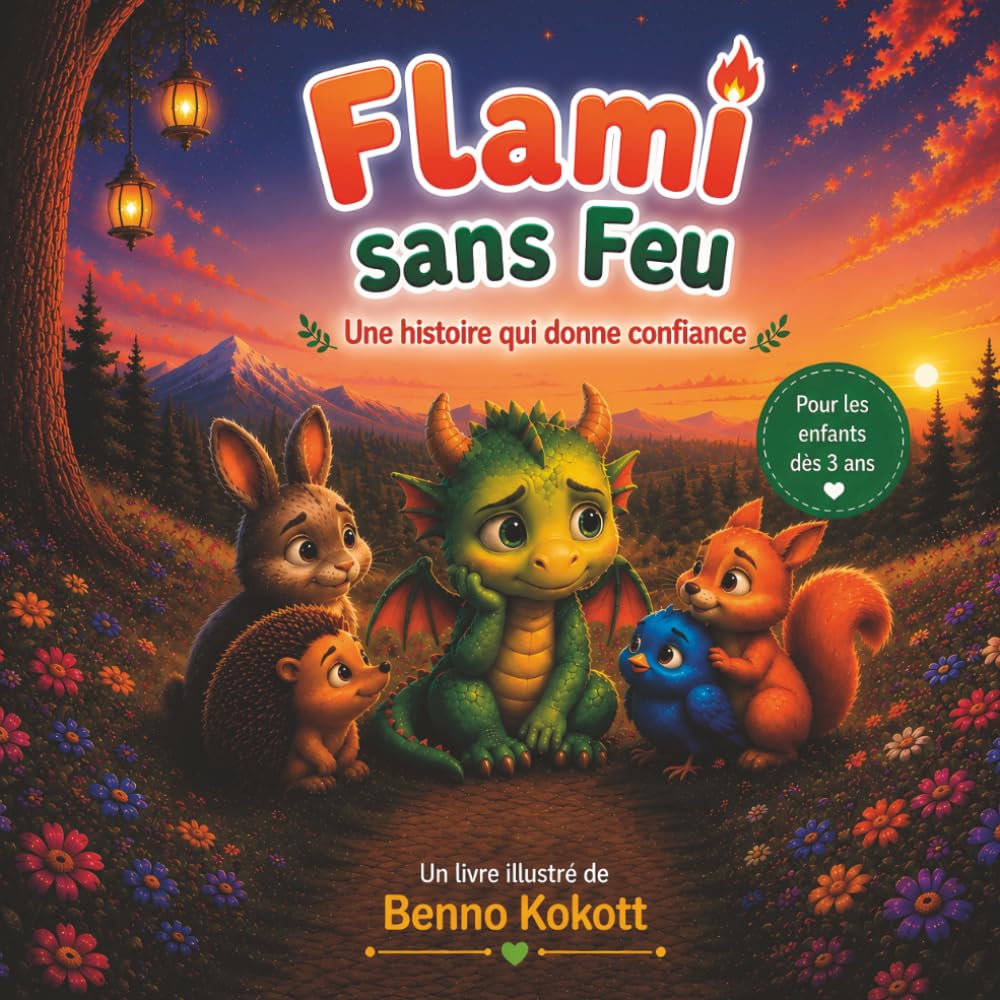 FLAMI: LE DRAGON SANS FEU (FLAMI – Histoires de courage pour enfants)