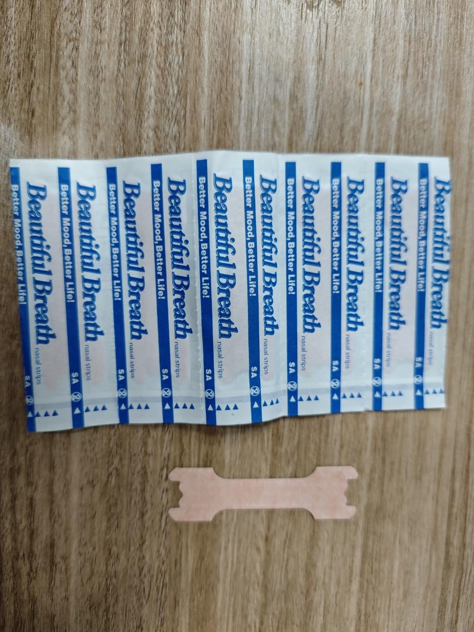MYMULIKE Nasenpflaster 200 Stück, Nasenstrips, Nasenstrips Größe l (66 x 19 mm) für Sport