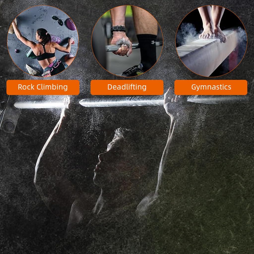 Proberos® Chalk Block Powder for Climbing & Gym, No Slip, Power Lifting, Crossfit, Pure Natural Chalk, No Moisture Chalk 4