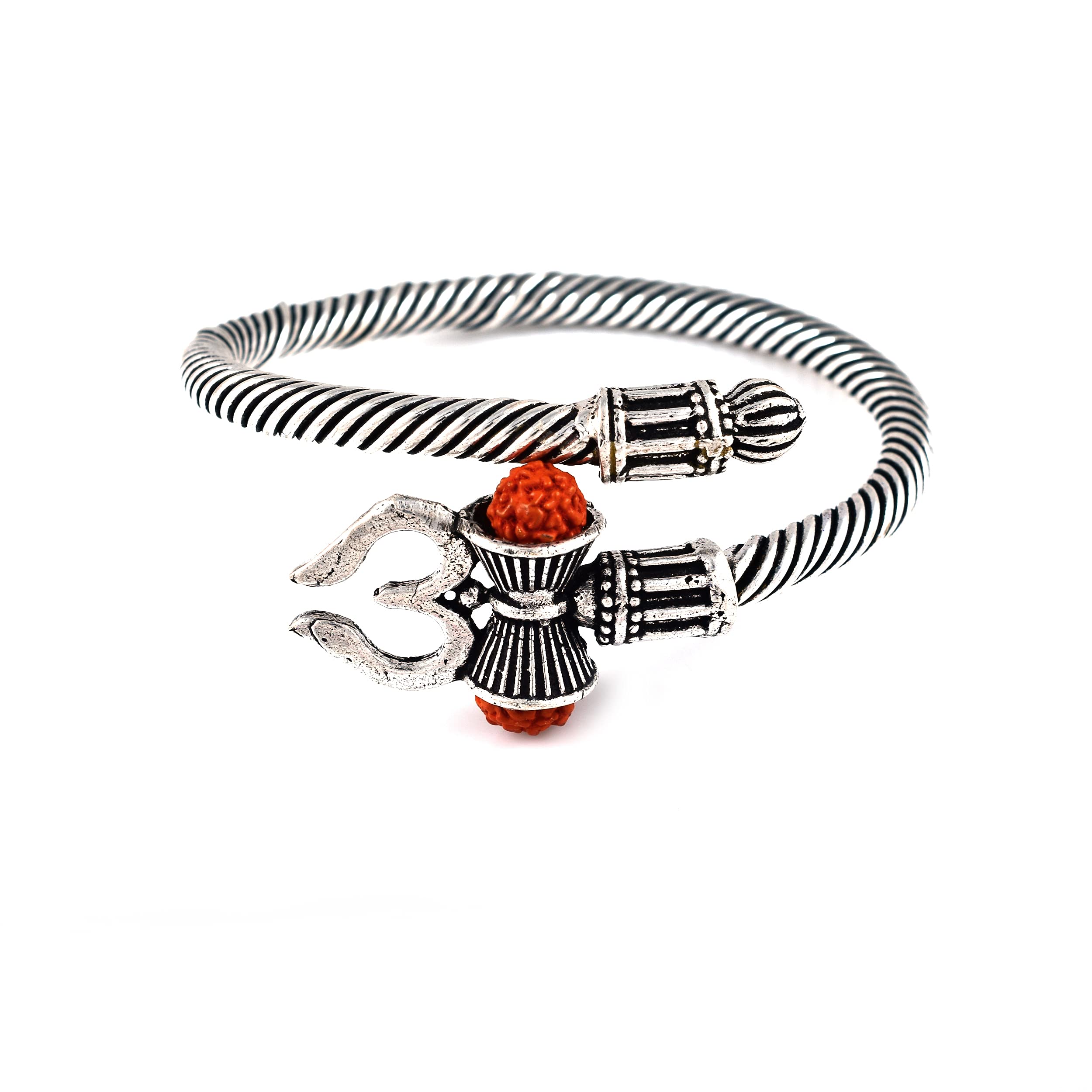 See full amazon price history chart for Mystigo ; The Creative Impression Oxidized Silver Bahubali Kada Bracelet Shiva Shakti Kada with OM Trishul Dumroo Rudrakash Bracelet/Kada for Men/Boys Bracelet - RSNMBR001 Mystigo ; The Creative Impression Oxidized Silver Bahubali Kada Bracelet Shiva Shakti Kada with OM Trishul Dumroo Rudrakash Bracelet/Kada for Men/Boys Bracelet - RSNMBR001 (B08255Q3W1) Amazon Price History, Amazon Price Tracker
