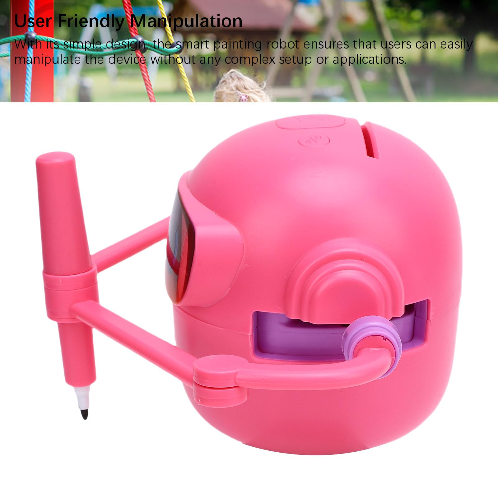 Alomejor Smart Interactive Rysing Robot z 2 Długopisami do Uczenia się Trudności dla Dzieci