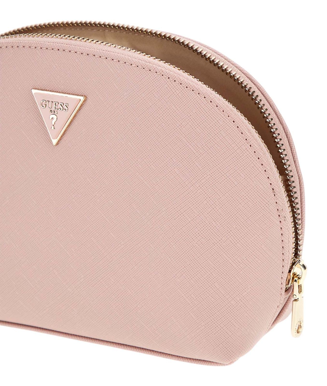GUESS Utensilientasche Dome Cosmetic Pouch Candy Pink lachsfarben