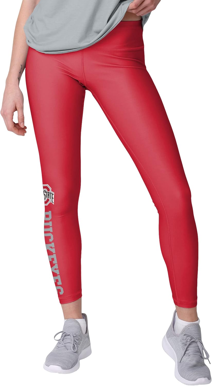 FOCO NCAA Womens NCAA College Team Logo Ladies Leggings
