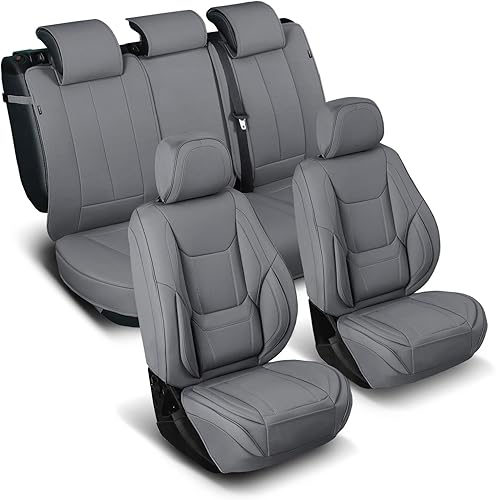 Miniatura 19 de Coverland Fundas de asiento de automóvil personalizadas compatibles con BMW X1 2013-2025, funda de asiento impermeable de espuma viscoelástica