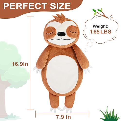 Miniatura 2 de Almohadilla térmica para microondas para aliviar el dolor, animal de peluche apto para microondas, almohadillas térmicas para dolor de espalda,