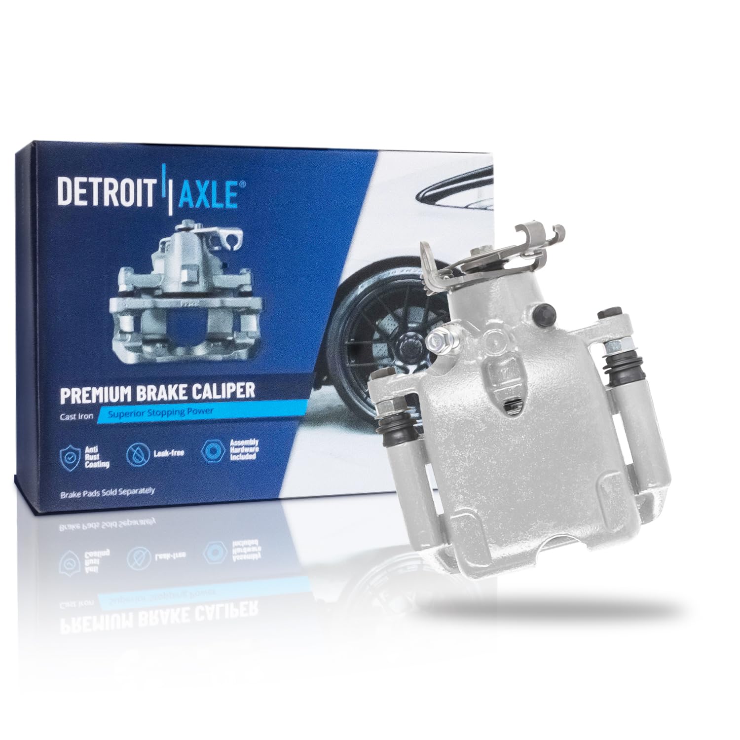 Detroit Axle - Rear Right Brake Caliper for Cadillac XTS Chevrolet Impala