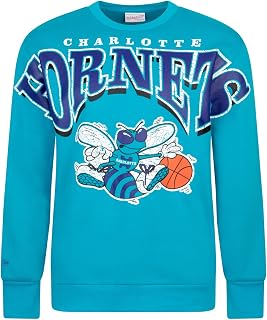 Mitchell & Ness Fashion Fleece Pullover Charlotte Hornets