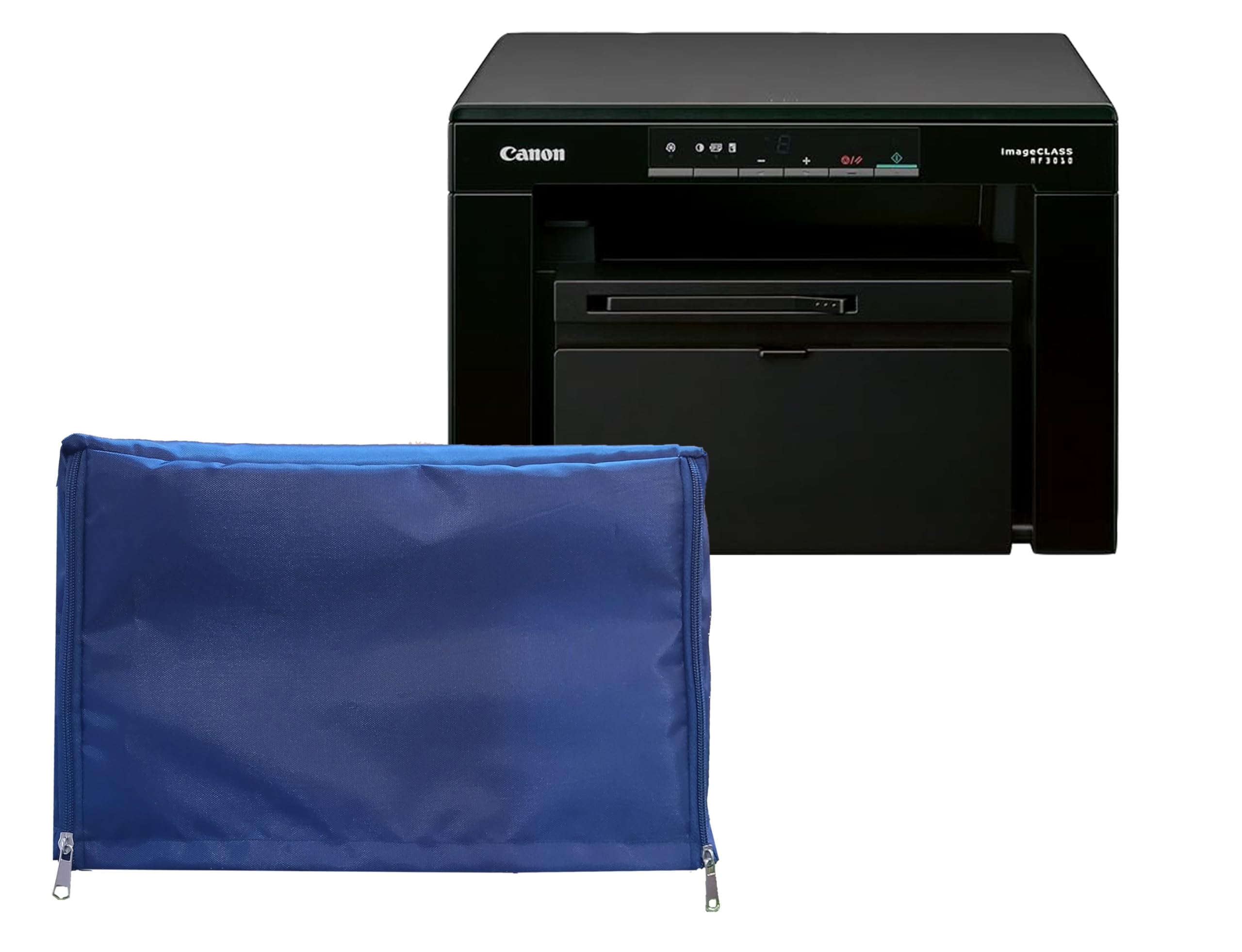 VONBAER Chain Printer Cover for Canon Image Class MF 3010 Printer – Blue Colour,Waterproof, Washable-picture-20