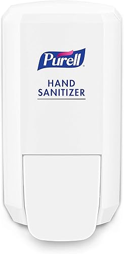 PURELL CS2 Dispensador manual de desinfectante de manos, blanco, para repuestos de desinfectante de manos PURELL CS2 de 33.8 fl oz (paquete de 1) -