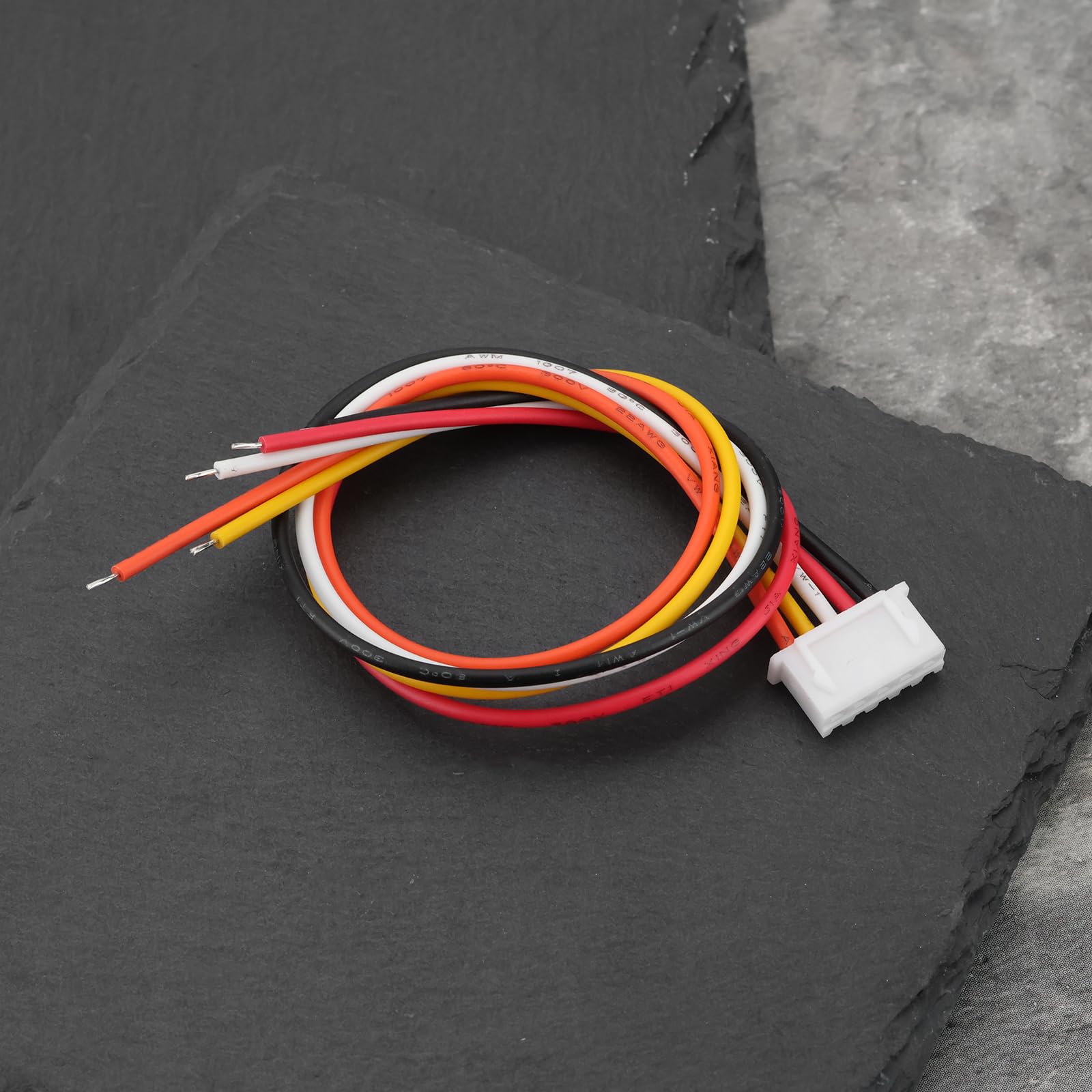 1 Conector de Entrada de Alto Nivel para Altavoz de Coche 5 Pines JST 2,54 Mm 22 AWG Compatible con JL Audio JX250 JX360 JX400 JX500 JX1000 20 Cm