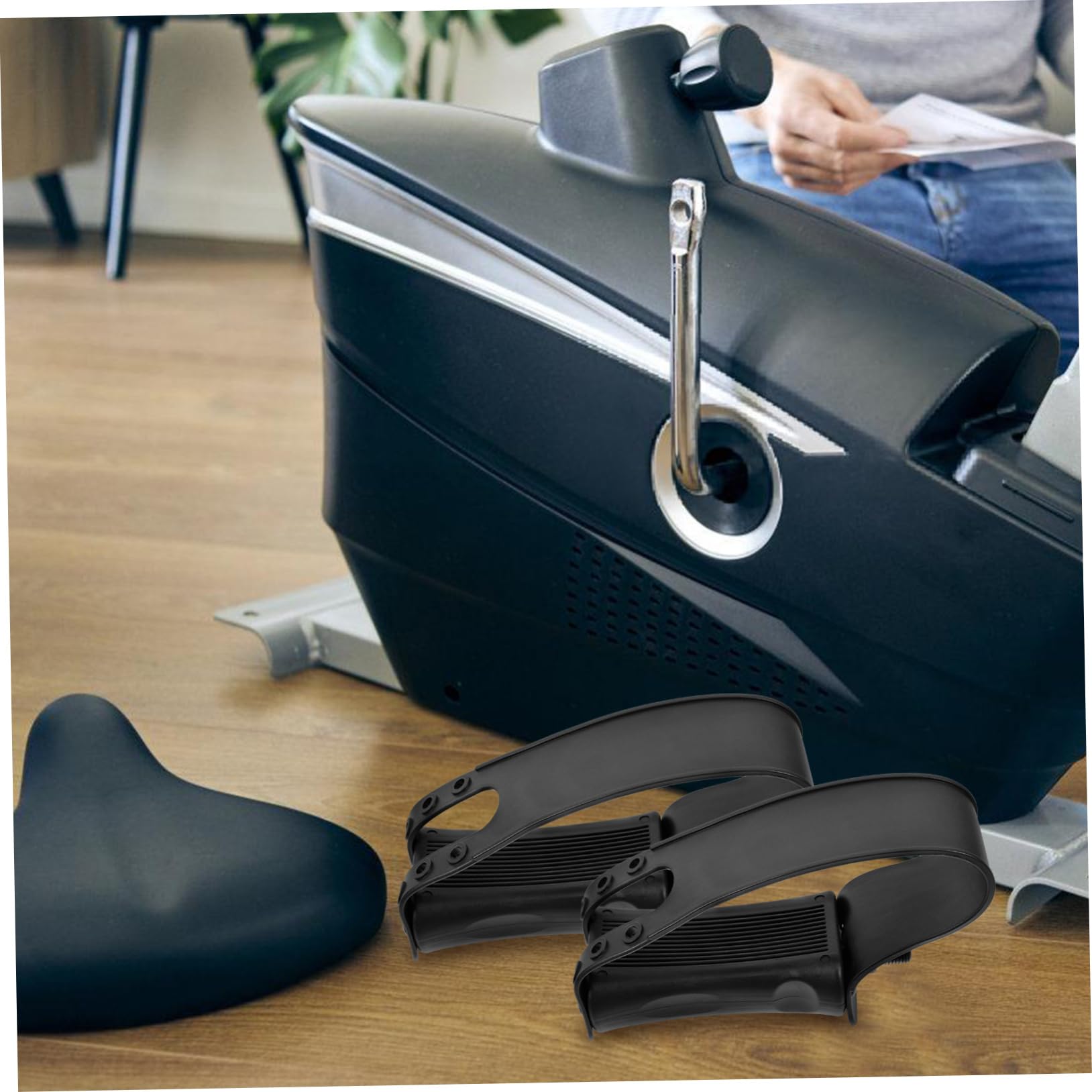 SUPVOX Pedales De Bicicleta Estática Bicicletas Estáticas para El Hogar Accesorios De Bicicleta Accesorios De Bicicleta Pedales De Bicicleta Reemplazables Piezas De Bicicleta De Interior