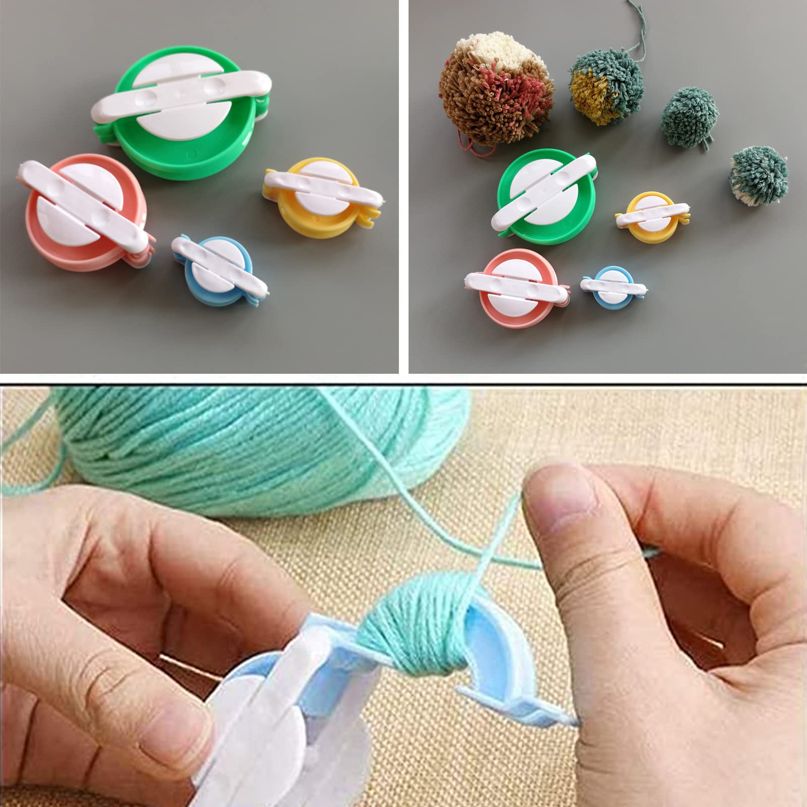 Pompon In Feltro Di Lana Sfusa - Italia - Foto 6