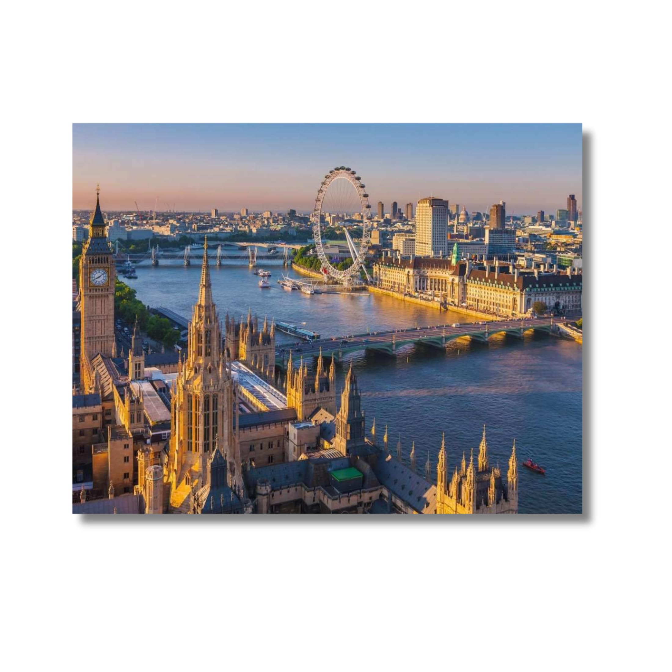 Ravensburger - Puzzle: Atmósfera Londinense, 2000 piezas, Puzzles para Adultos, Rompecabezas para Adultos, Regalos Adultos y Niños, 98x75cm