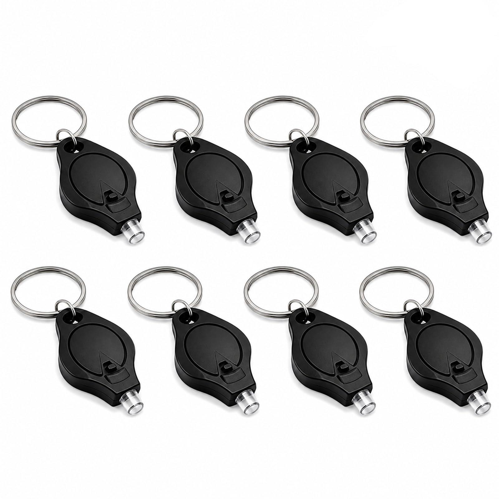 8 Pcs Bank Note Checker Uv Light, Money Pens Checker Uk Keyring Torch, Mini Uv Note Checkers Keychain Torch, Pocket Size Mini Lights Bank Notes Checkers Pen For Anti Counterfeiting Detection Black