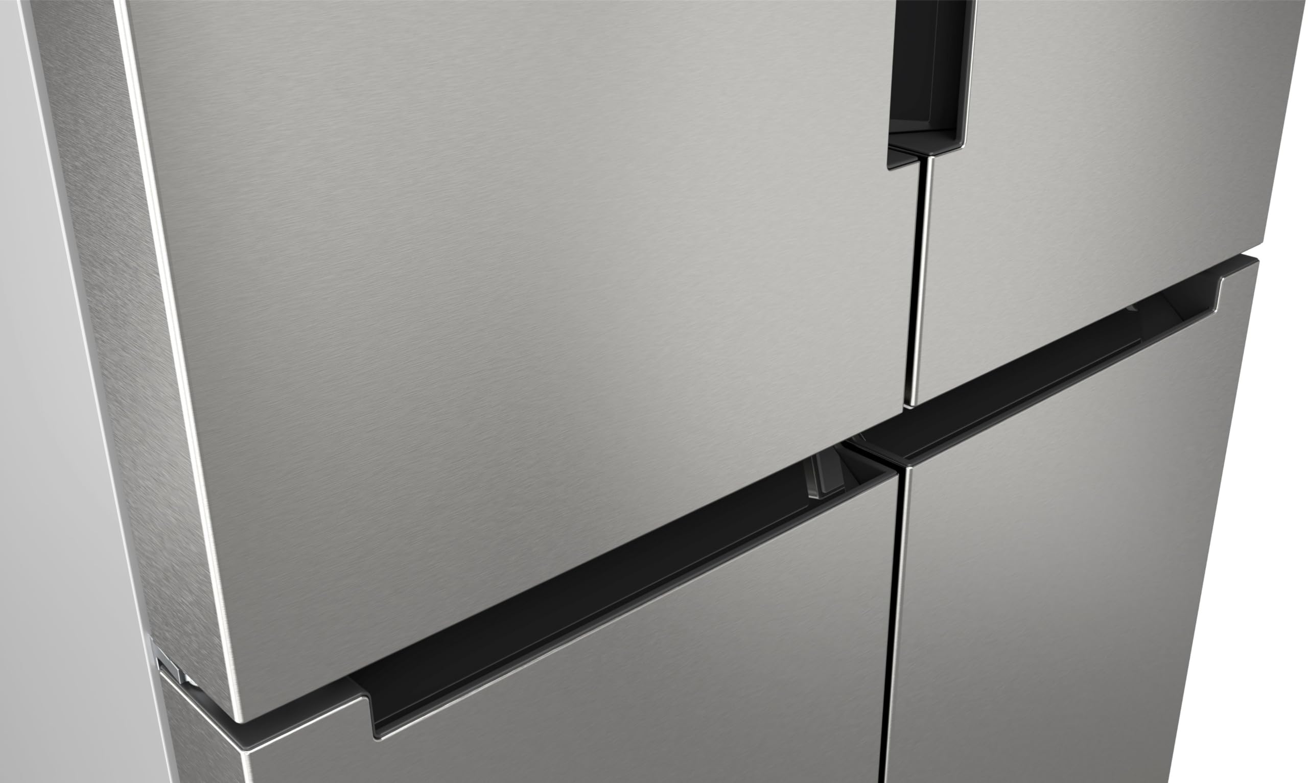 Bosch Serie 4 KFN96VPEA side-by-side refrigerator Freestanding 605 L E Stainless steel