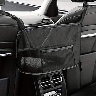 Organizador de espacio para asiento de coche, bolsa de almacenamiento colgante entre asientos de coche, organizador de v...