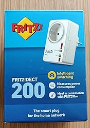 Presa Intelligente FRITZ!DECT 200 - Controllo Da App, Timer, Misura Consumi, Per Smart Home