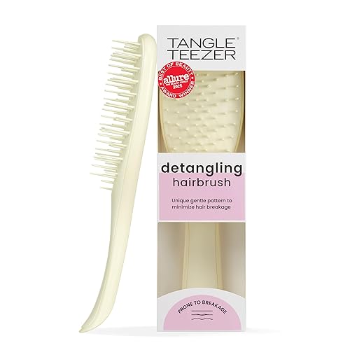 Tangle Teezer Cepillo desenredante extra suave, con menos cerdas para desenredar de manera suave y efectiva para minimizar la caída y rotura del