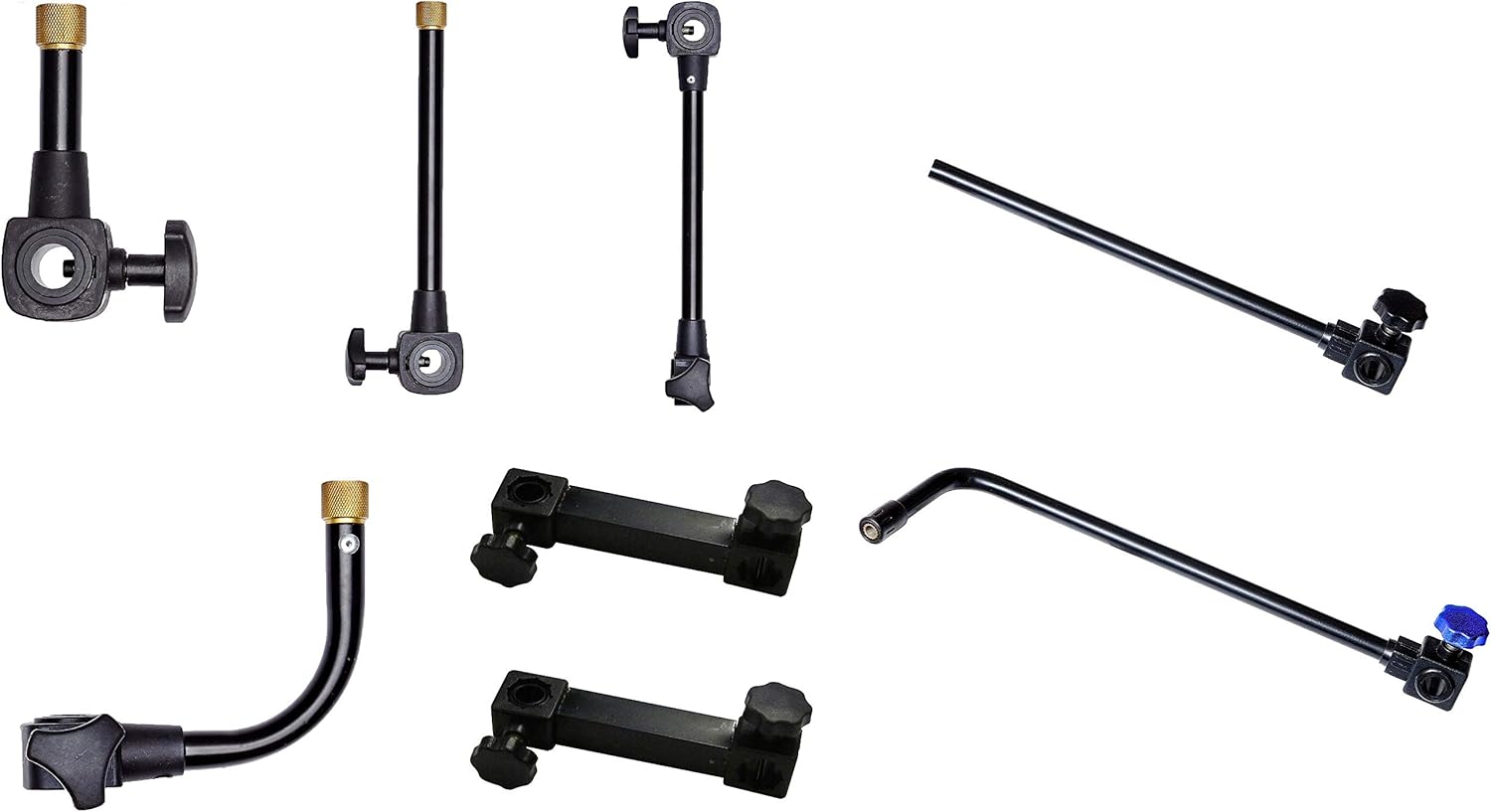 FLADEN Fishing 8 Piece SEAT BOX Fishing Chair ACCESSORY Round Leg Pack Set Long Short