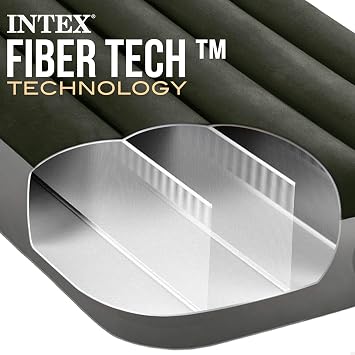 INTEX GREEN-GRAY COLOR MATTRESS 76x191x25cm