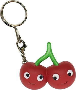 Kidrobot Che & Ree Cherries 4cm Yummy World Micro-Figural K e y c h a i n Wave #3 14120