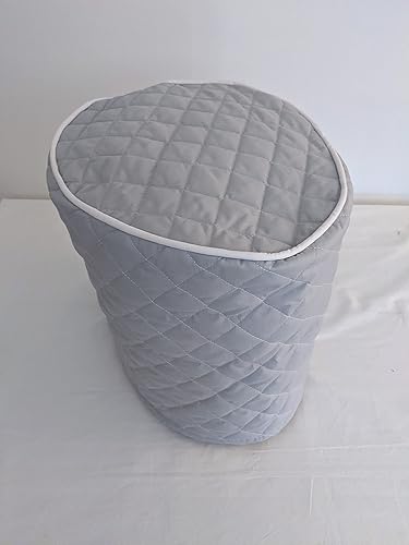 Miniatura 2 de Simple Home Inspirations Funda acolchada para olla de cocción lenta (8 cuartos de galón, ovalada, negro)