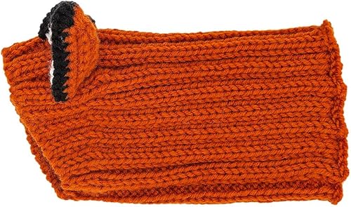 Miniatura 9 de Zoo Snoods Disfraz de zorro para perros, cálido sin solapa, capucha envolvente para mascotas, traje de perro con orejas para invierno, Halloween,