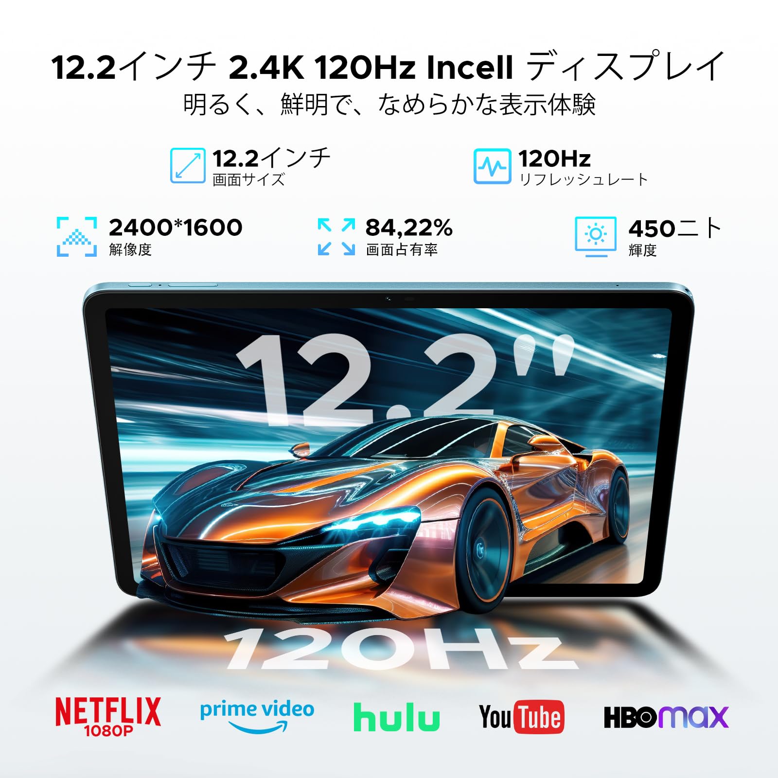 Amazon.co.jp: 【タブレット12インチ wifiモデル T7300 8コアCPU 2026