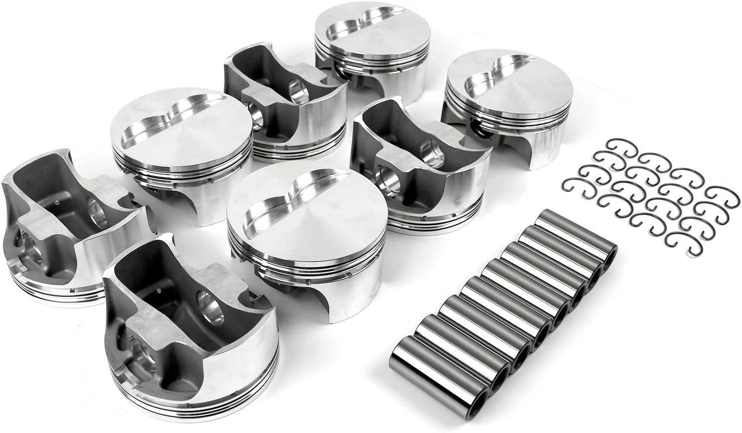 Speedmaster PCE305.1090.04 Compatible with Ford 351W Windsor 408 434 ci 4.040" 1.250" 0.927" Flat Top Forged Pistons