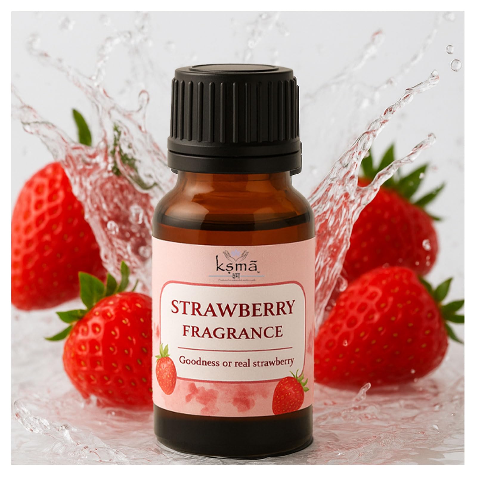 Strawberry Fragrance 15ml for Candle Making, Soap, Perfume, Cosmetics & Personal Care | Sweet Fruity Aroma for DIY & Home Fragrance-image-34