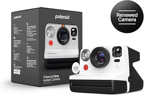 Miniatura 8 de Cámara instantánea Polaroid Now I-Type Refurbished - Blanco y negro (renovada Premium) (9167)