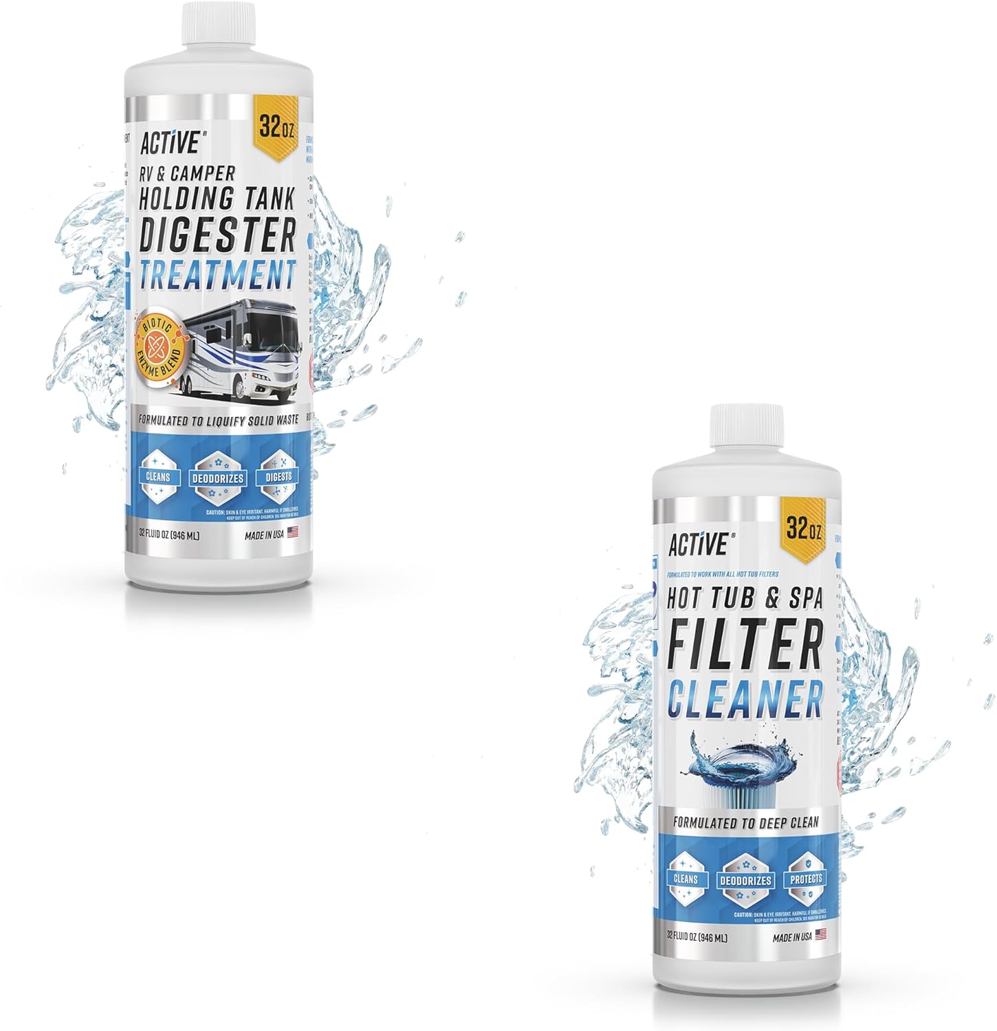 ACTIVE RV Holding Tank Digester Treatment and Hot Tub & Spa