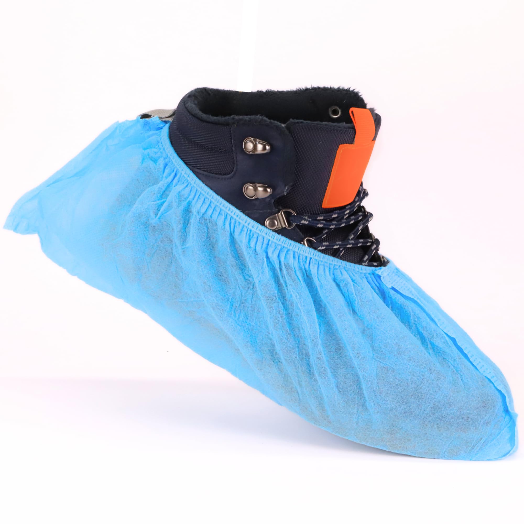 HausHeld couvre-chaussures jetables 1000 pièces, bleu, protection hygiène pour zones propres
