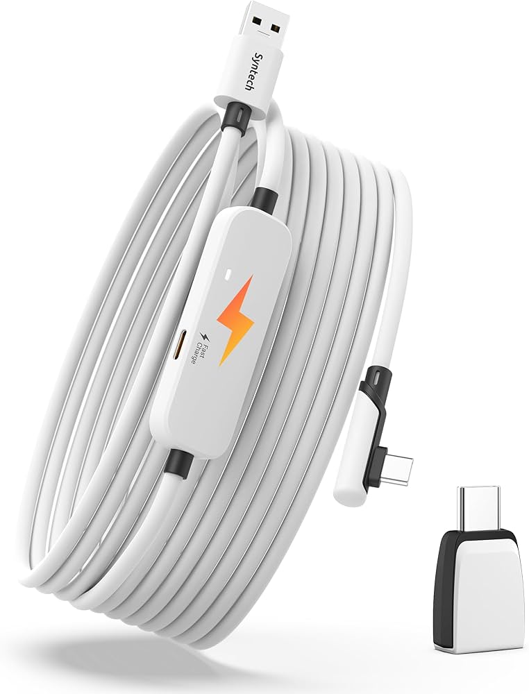 Amazon.co.jp: Syntech リンクケーブル 充電付き 5M Meta Quest 3S