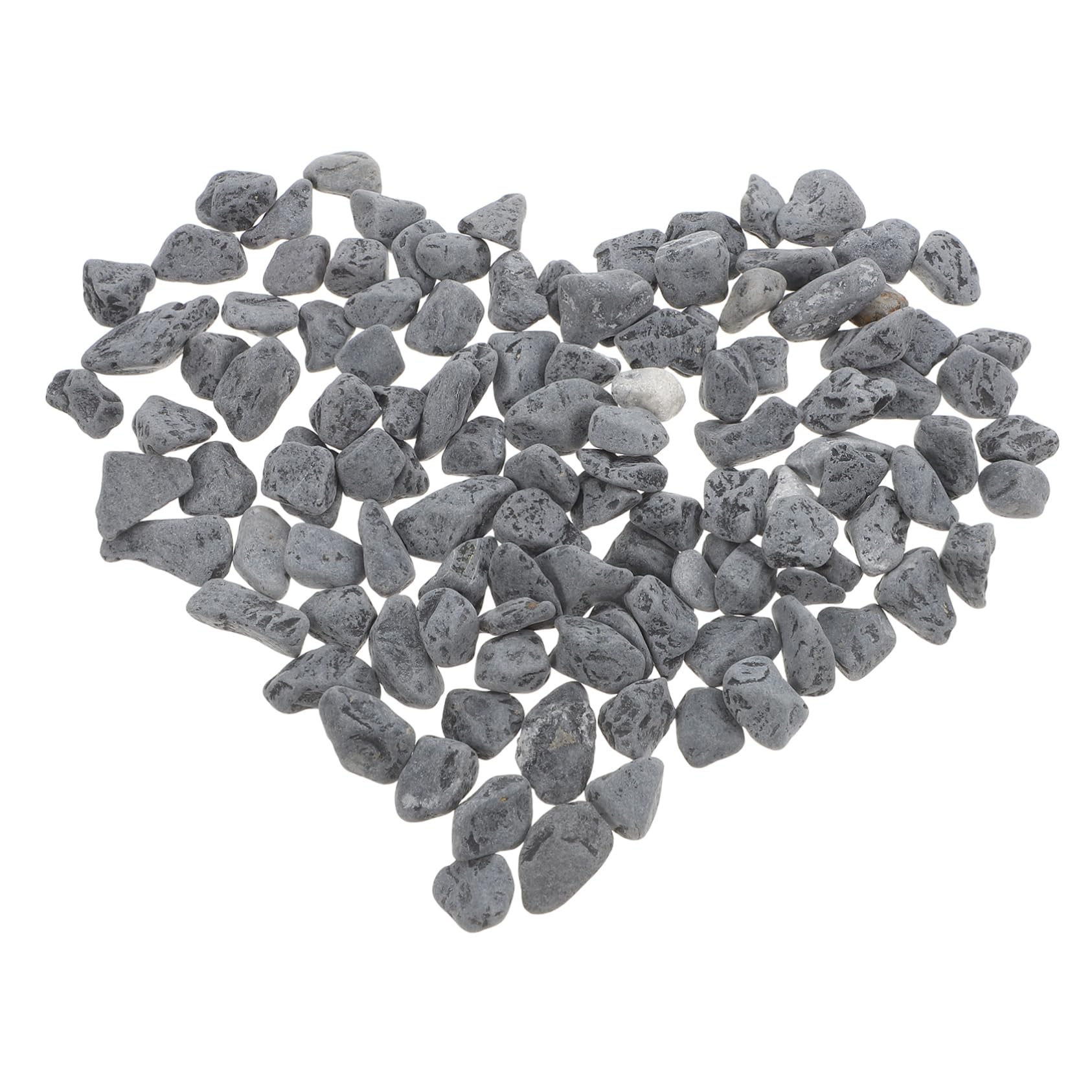 HAPINARY for Planted Aquarium Decorative Gravel Black Gravel for Fish Tank Landscape