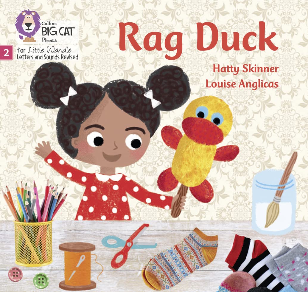 Rag Duck by Hatty Skinner, Louise Anglicas,  Collins Big Cat - 9780008502591