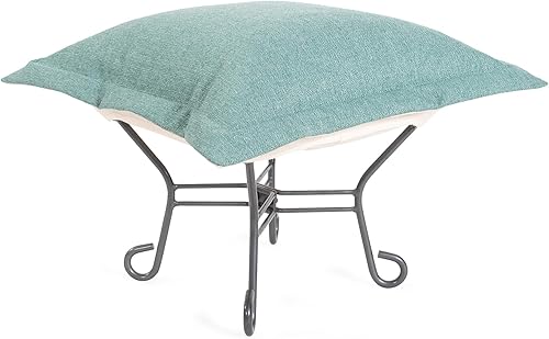 Miniatura 32 de Howard Elliott - Silla de asiento con tapa, asiento alternativo multiusos con marco de titanio, muebles de patio para campamento, hogar, interior y
