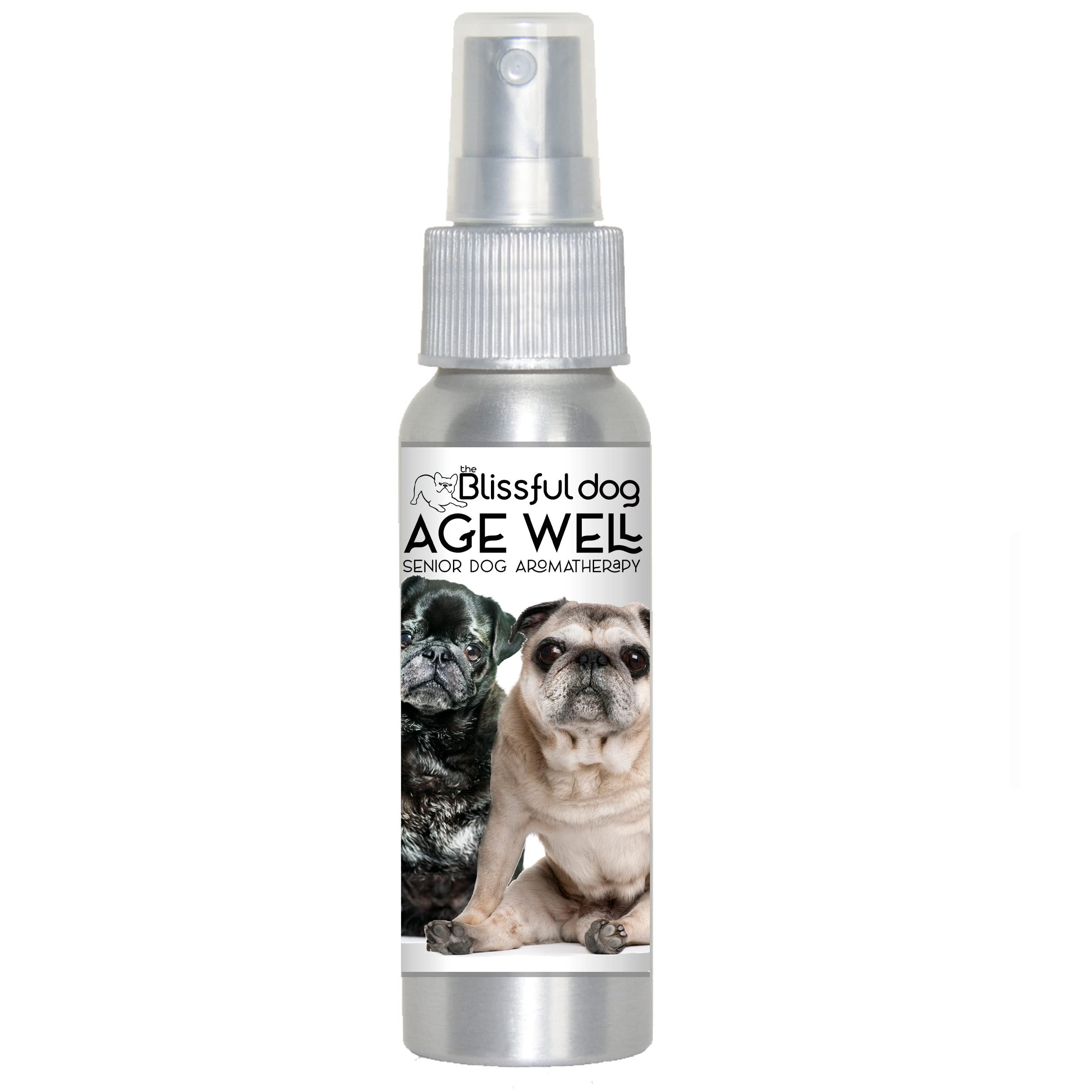 The Blissful Dog Pug Age Well Spray Aromatherapy