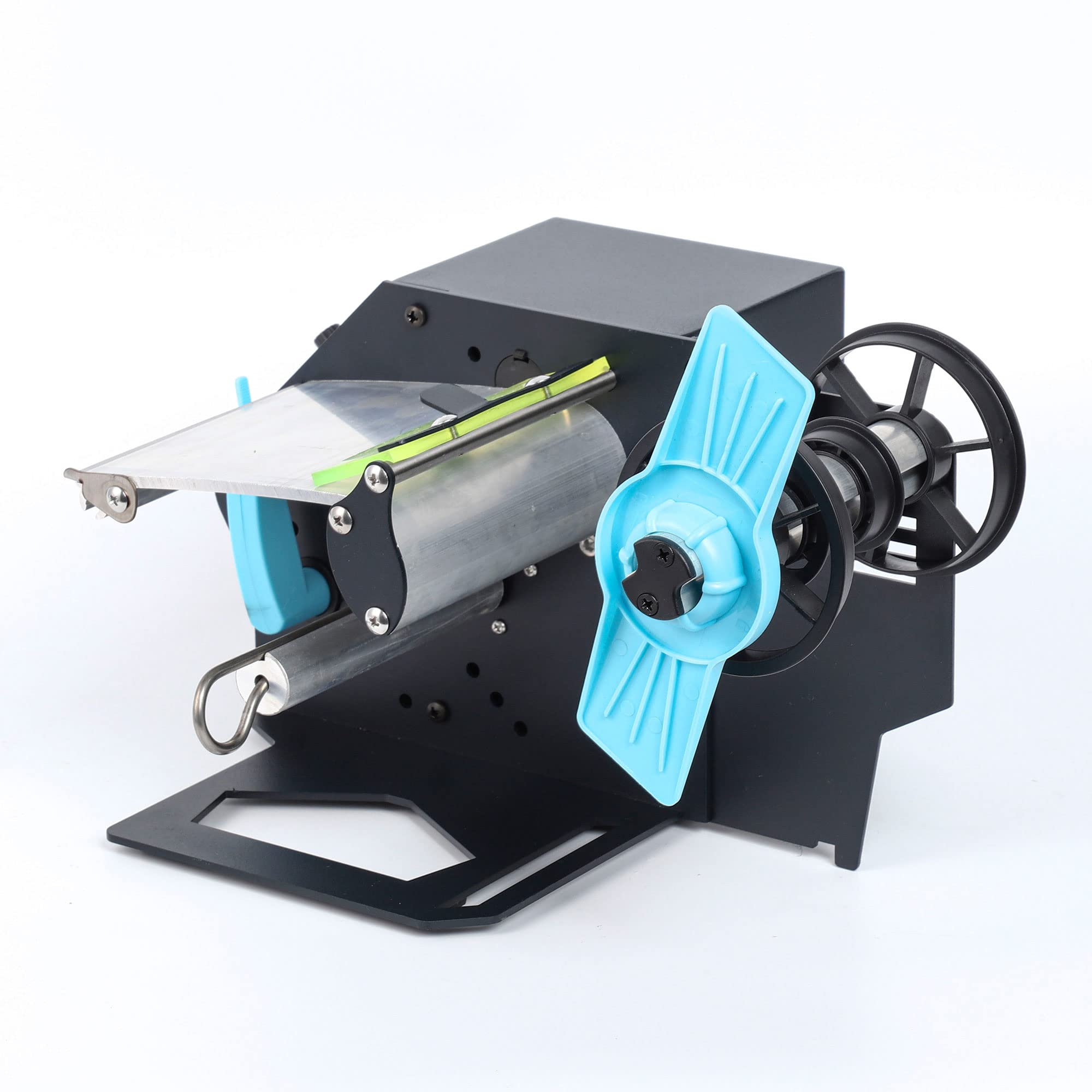 U.S. Solid Distributore automatico etichette per rotoli e fanfold – Etichette traslucide e opache, velocità regolabile, larghezza 5–80 mm
