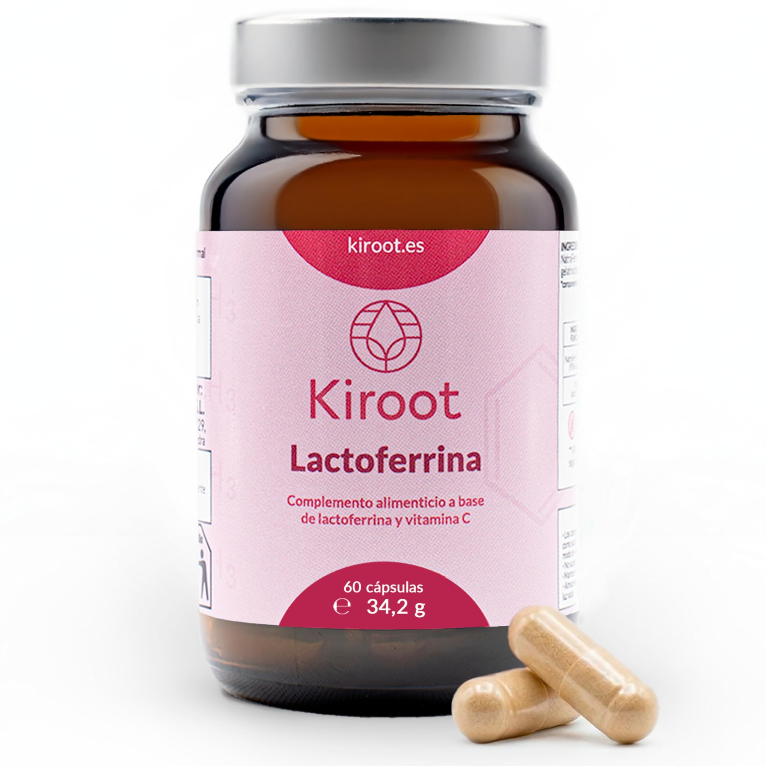 KIROOT LACTOFERRINA suplement diety w kapsułkach 60 kapsułek