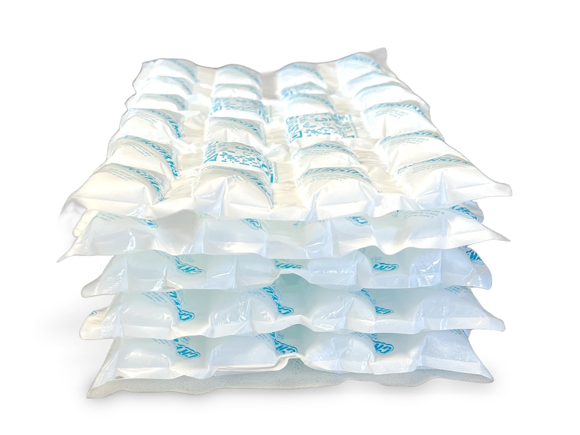 Cryosheet by Thermafreeze Ice Pack Sheets– 5 Reusable Flexible Freezer Packs (9"×16.5"); Cut-to-Fit, Long-Lasting Dry Cooling for Coolers, Lunchboxes, Shipping, Travel
