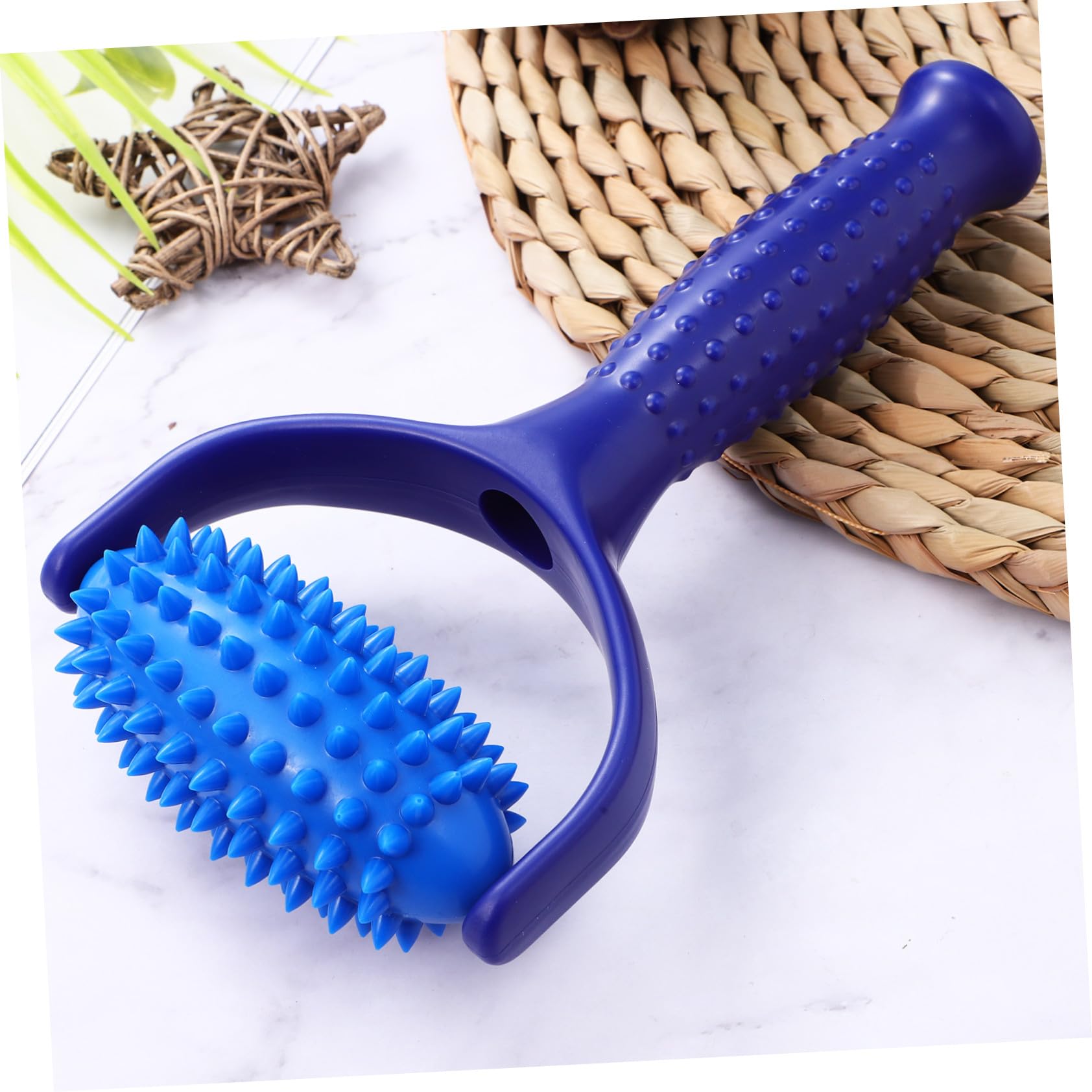 FRCOLOR 4pezzi Massaggiatore Manuale Portatile Per Muscoli e Schiena Bastoncino Per Massaggi Yoga Rilassante Per Collo e Gambe Per Migliorare Flessibilità e Benessere