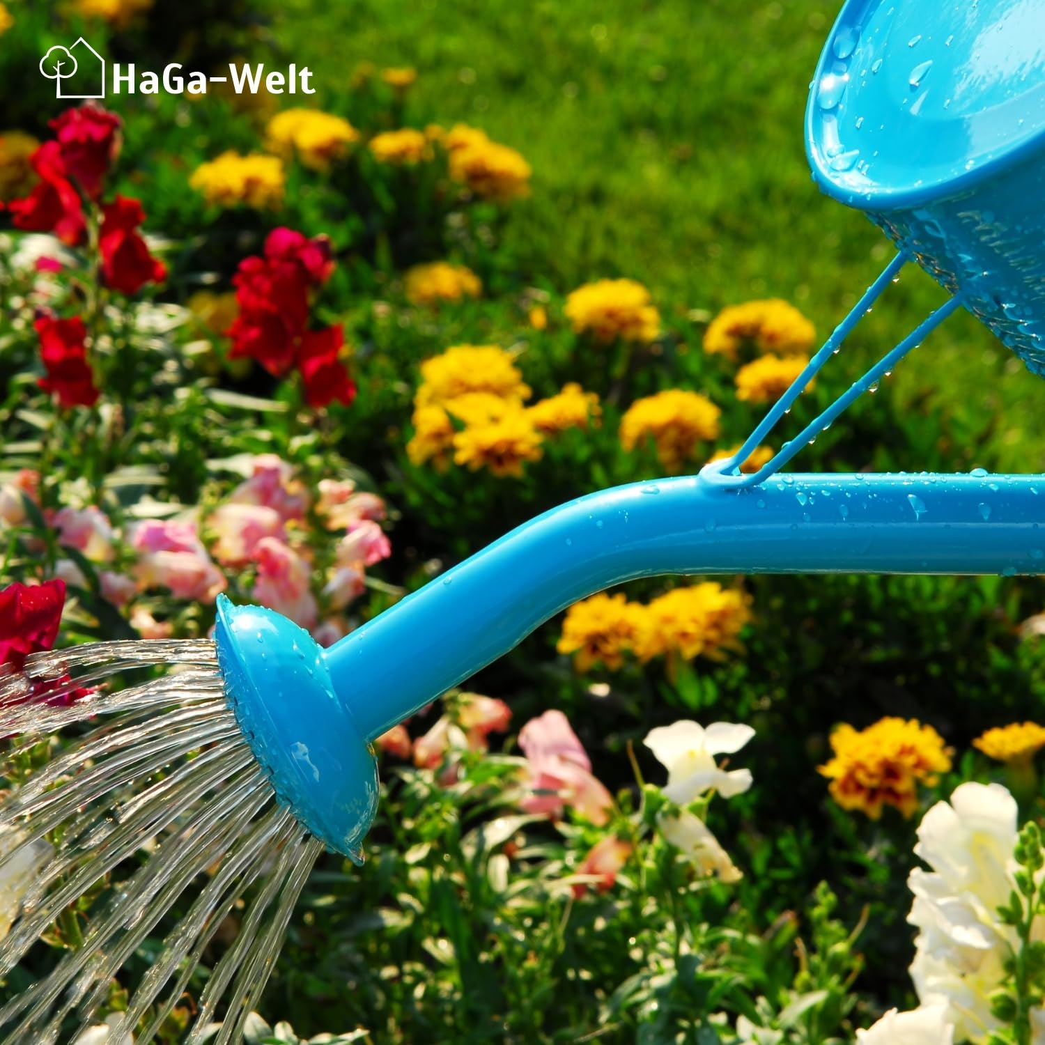 HaGa Tappetino per irrigazione, 1 m x 25 m, ideale per piante giovani e serre